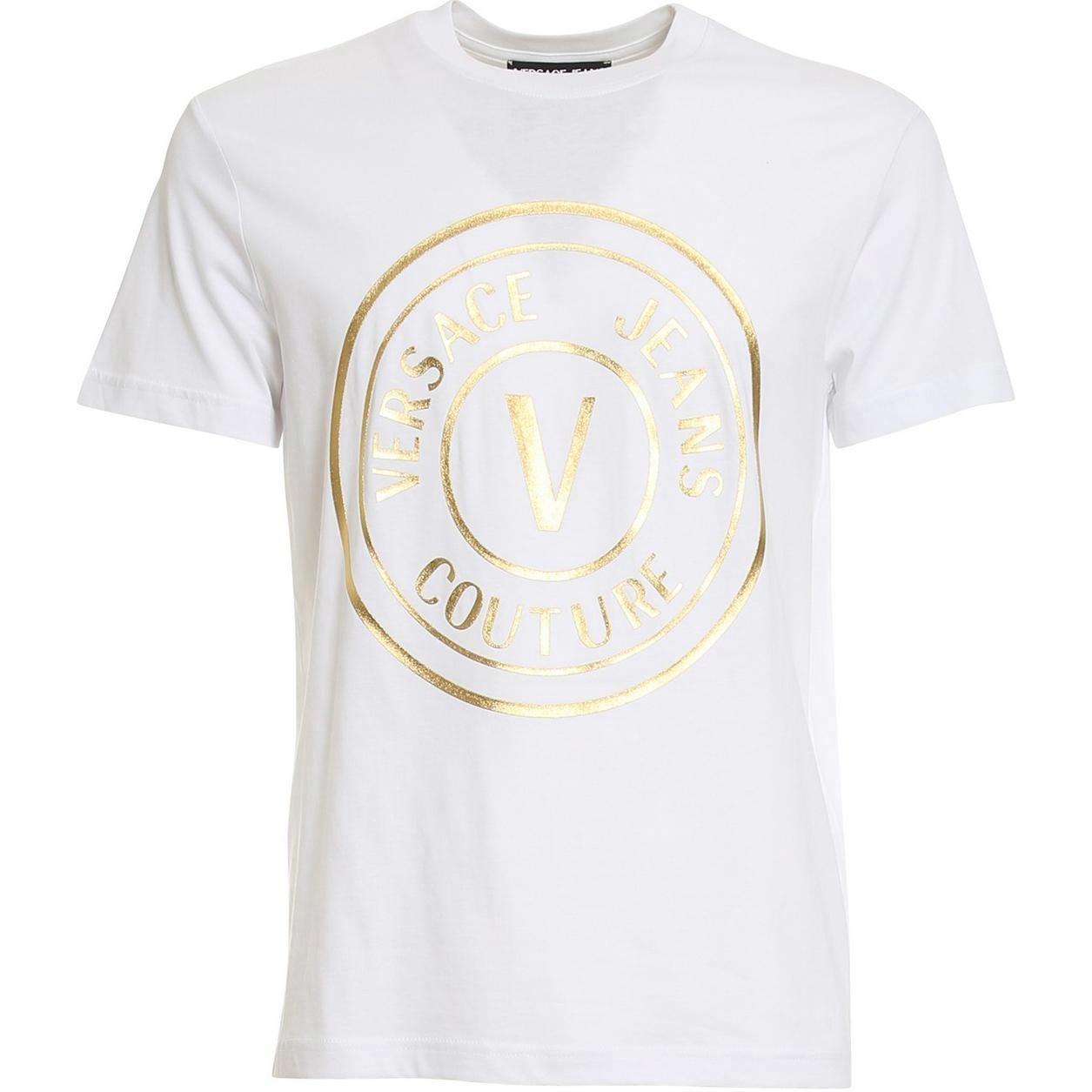 Мужская футболка Versace JEANS COUTURE SS22 (белая)