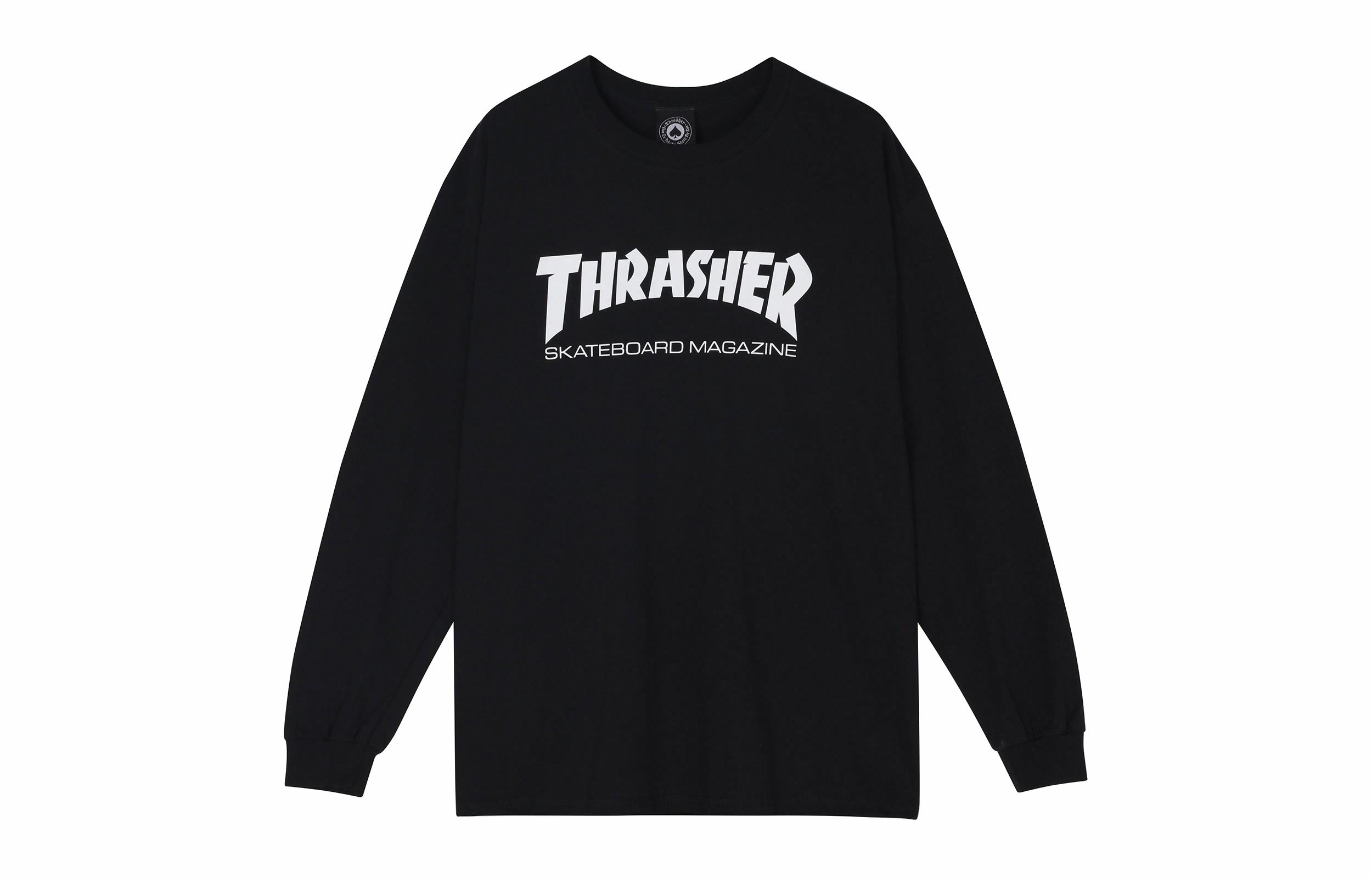 Футболка Thrasher Mag Logo (черная)