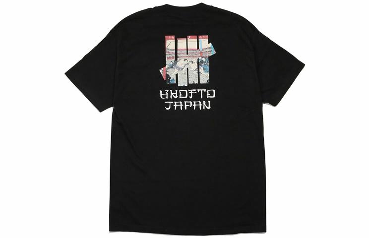 Унисекс футболка UNDEFEATED Ukiyoe Sumo S/S Tee (черная)