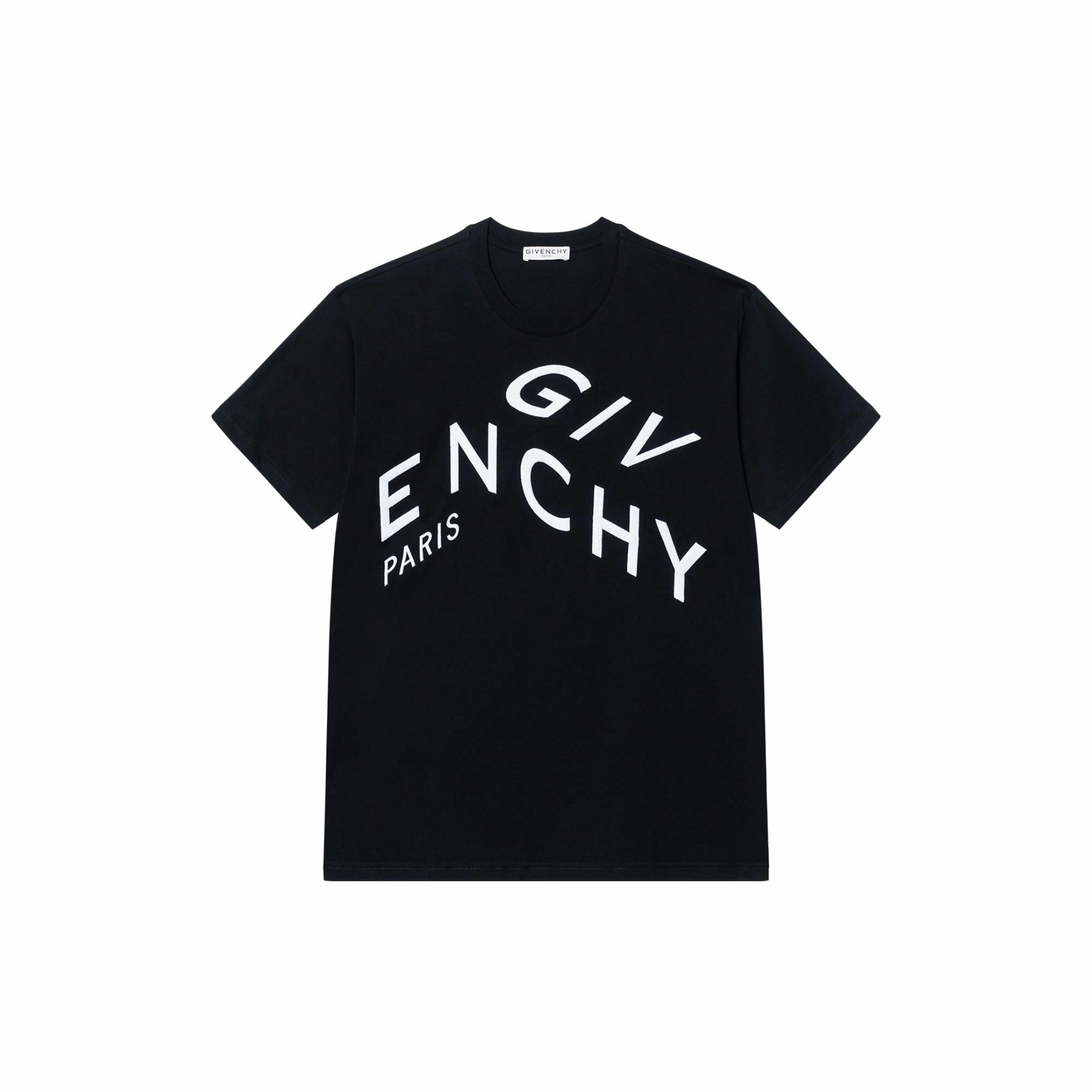 Мужская футболка Givenchy LogoT (черная)