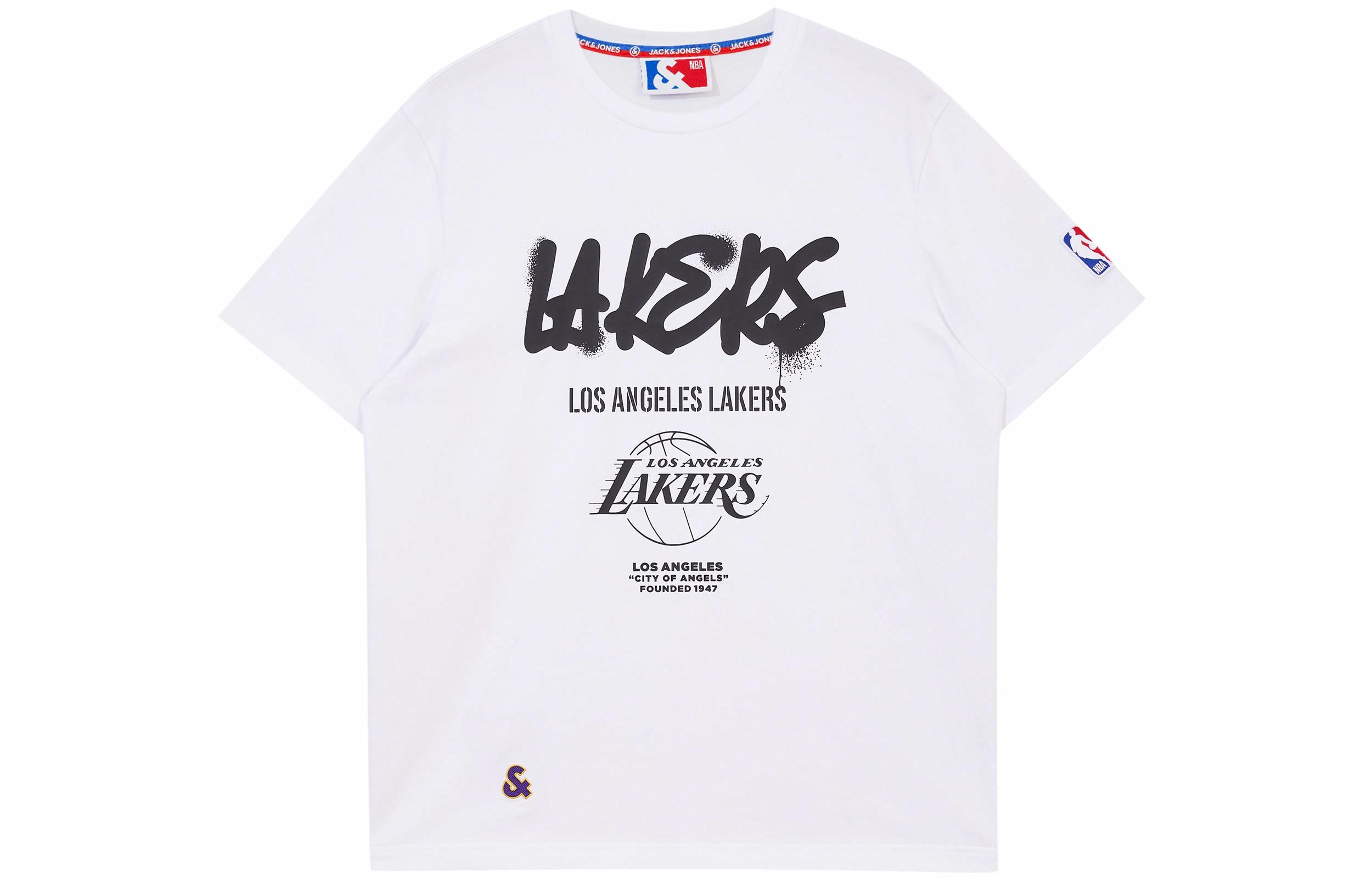 Футболка JACK JONES x NBA (черная)