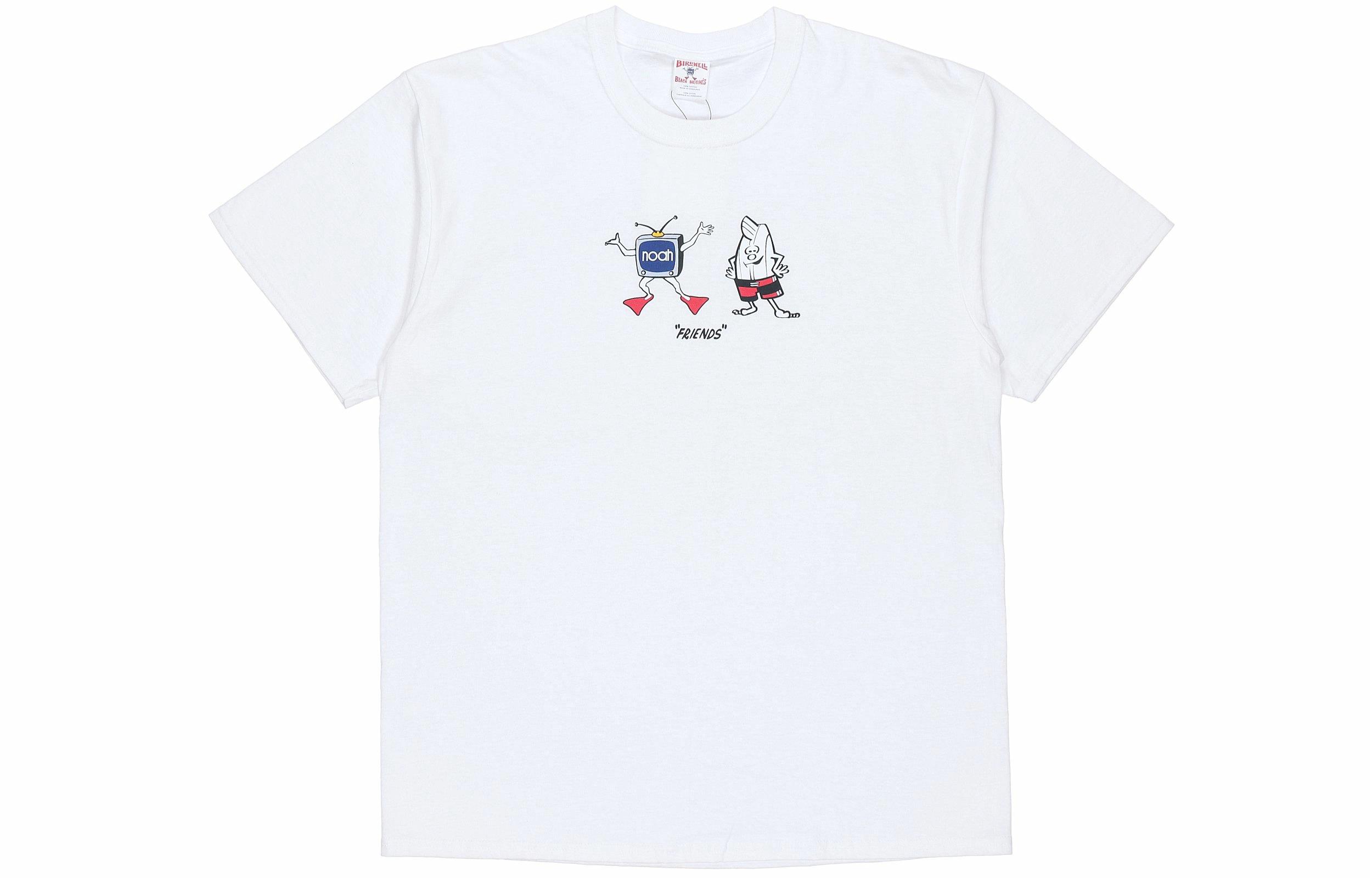 Футболка NOAH NYC Birdwell Friends Tee (белая)