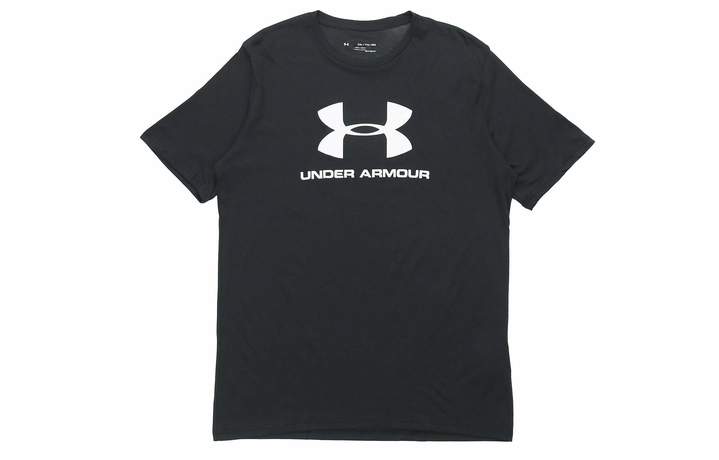 Мужская футболка Under Armour Sportstyle (черная) — фото 1
