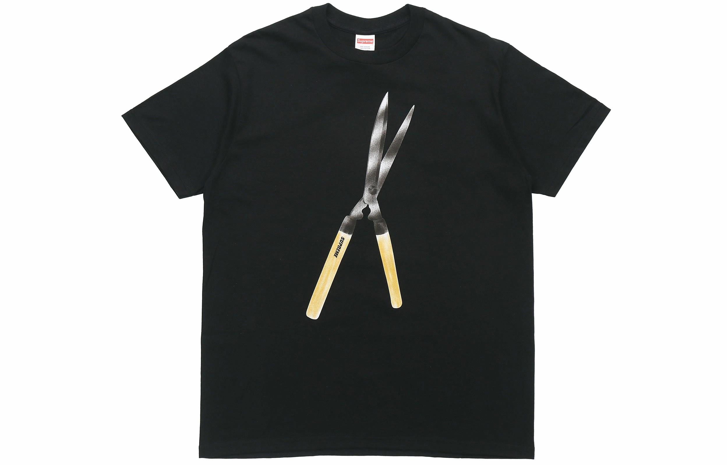 Футболка Supreme SS19 Shears Tee (черная) — фото 1