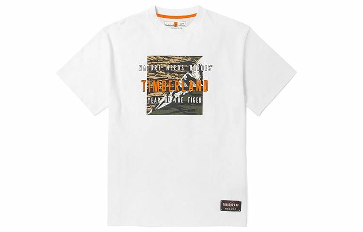 Мужская футболка Timberland Timberland T (белая)