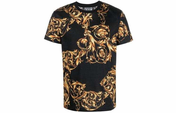 Мужская футболка Versace VERSACE JEANS COUTURE SS22 T (черная)