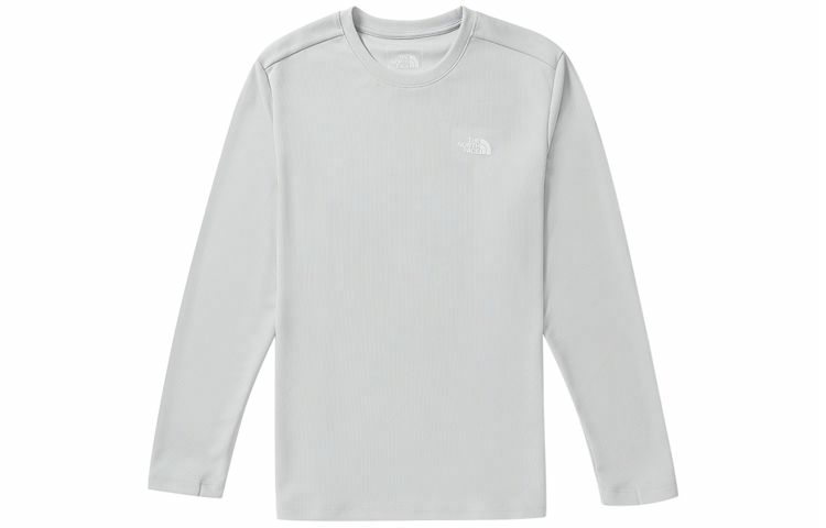 Мужская футболка The North Face (серо-белая)