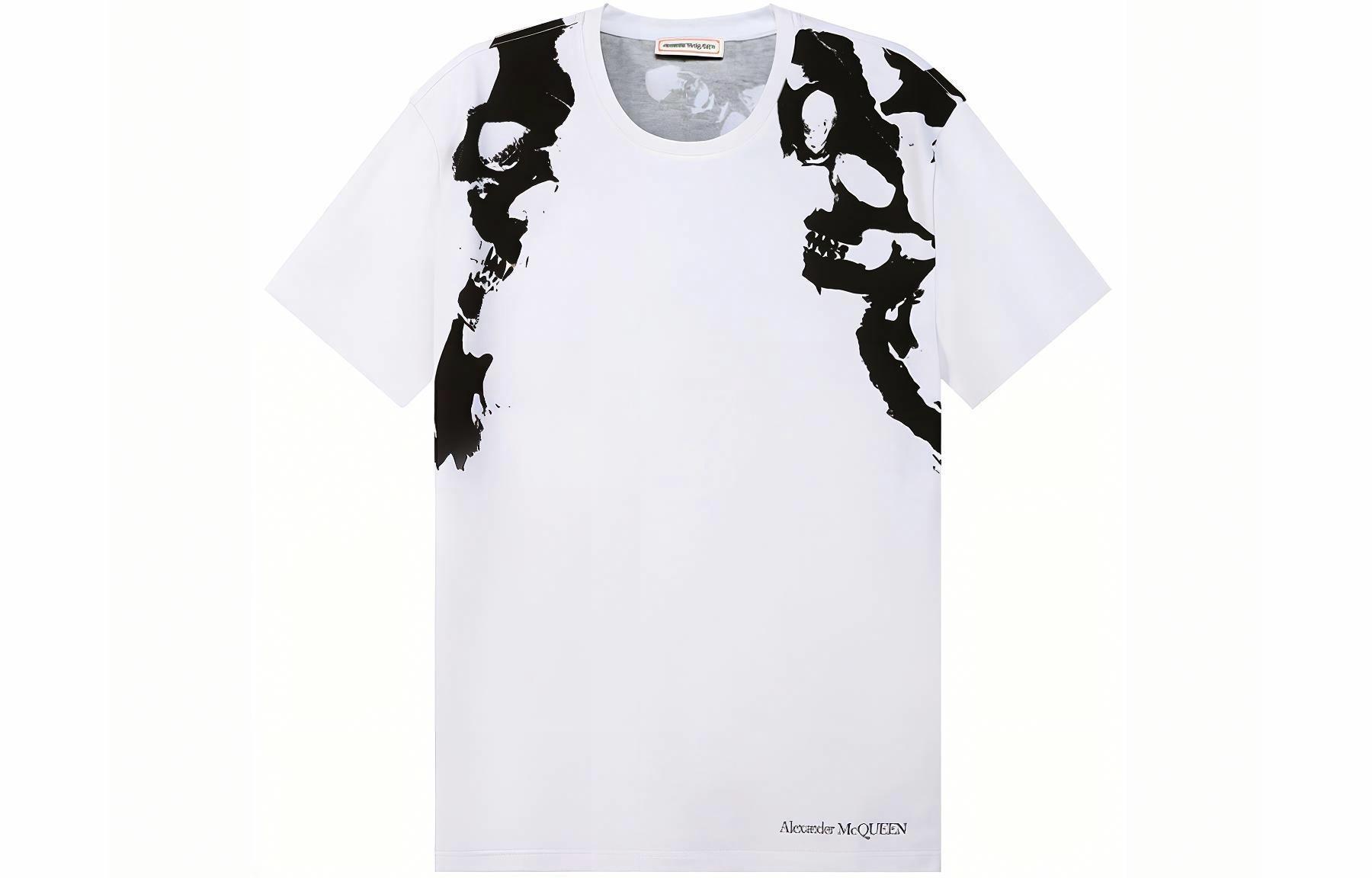 Мужская футболка Alexander McQueen SS22 (белая)
