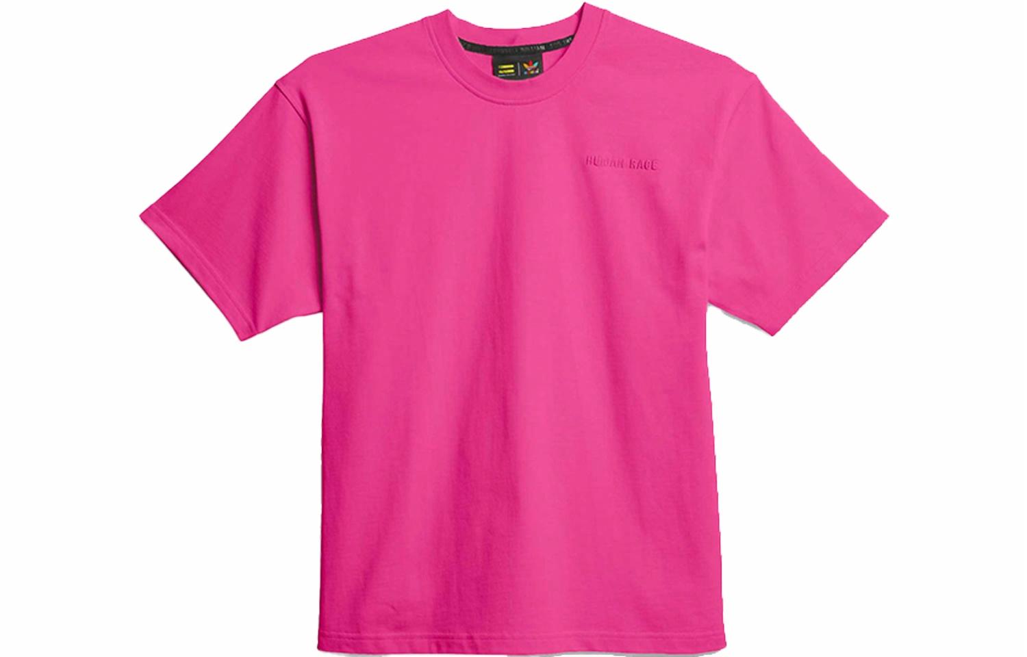 Мужская футболка adidas originals Pw Basics Shirt (розовая) — фото 1