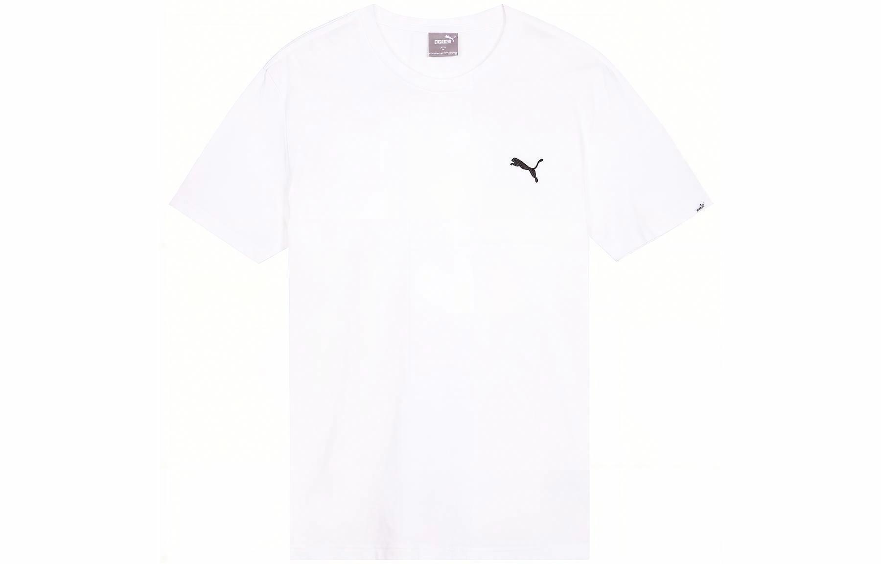 Мужская футболка PUMA Ess Logo (белая)