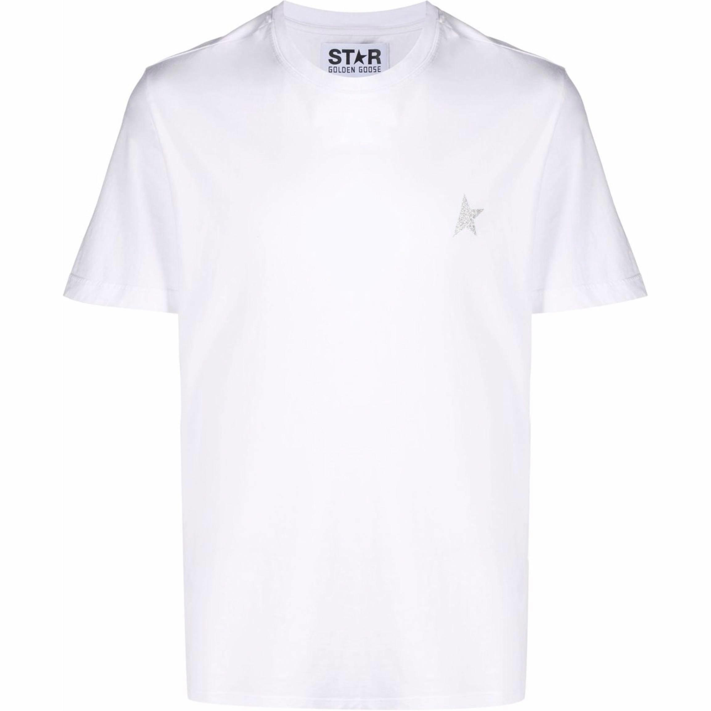 Мужская футболка Golden Goose SS22 (белая)