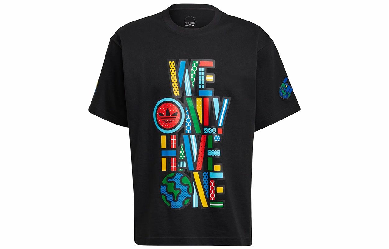Мужская футболка adidas originals Artist Tee Ss (черная) — фото 1