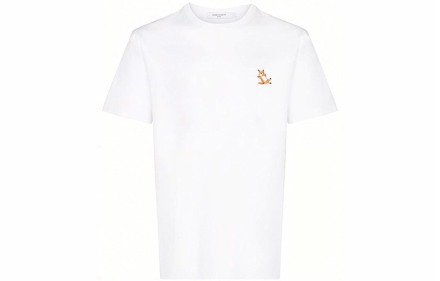 Футболка Maison Kitsune Logo (белая)