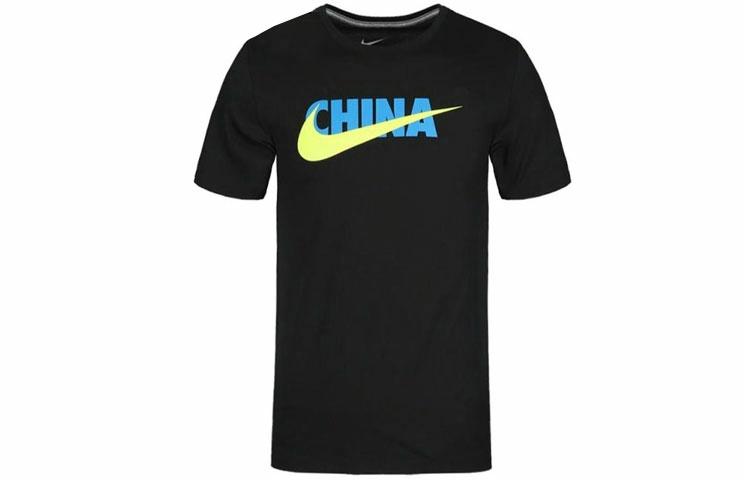 Мужская футболка Nike (черная) — фото 1