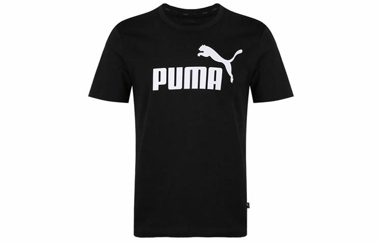 Мужские футболка PUMA (черная) — фото 1