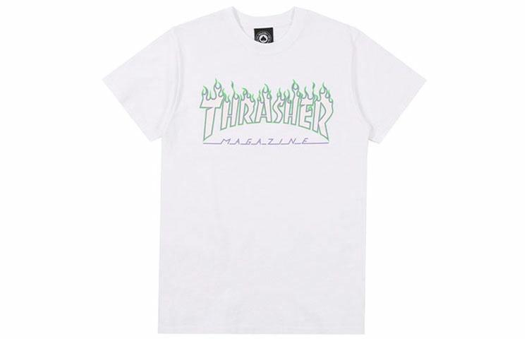 футболка Thrasher Thrasher SS22 T (белый)