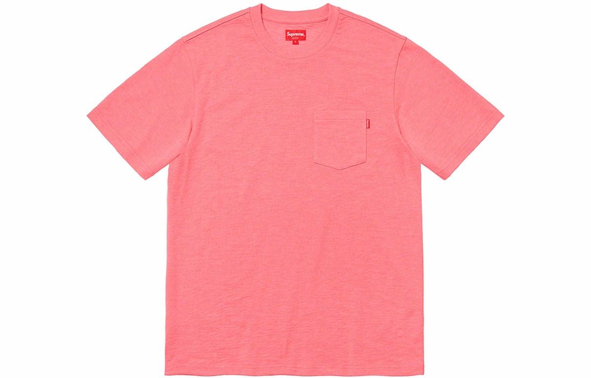 Унисекс футболка Supreme FW20 Week 4 S/S Pocket Tee (белая) — фото 6