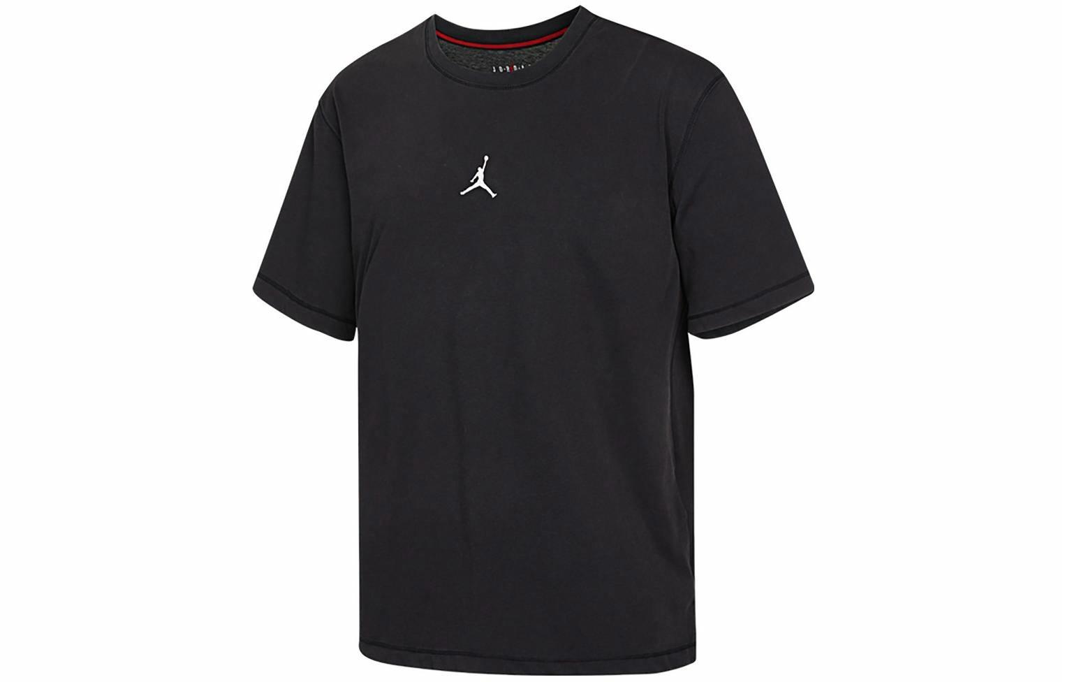 Мужская футболка Jordan Dri-FIT Logo (черная)