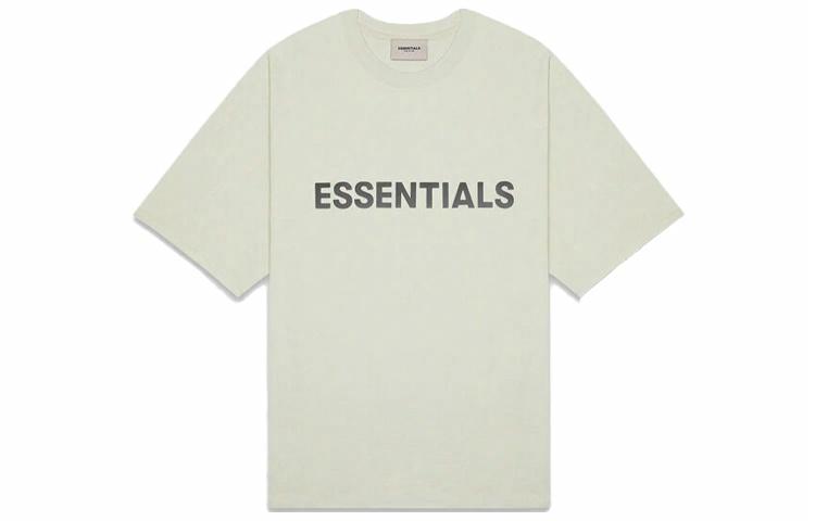 Мужская футболка Fear of God Essentials (/ серо-зеленая)