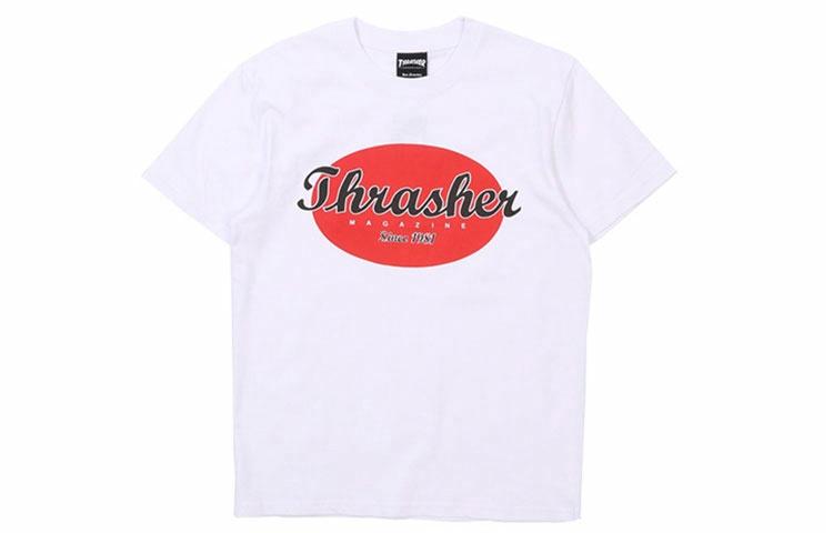Унисекс футболка Thrasher Thrasher logoT (белый)