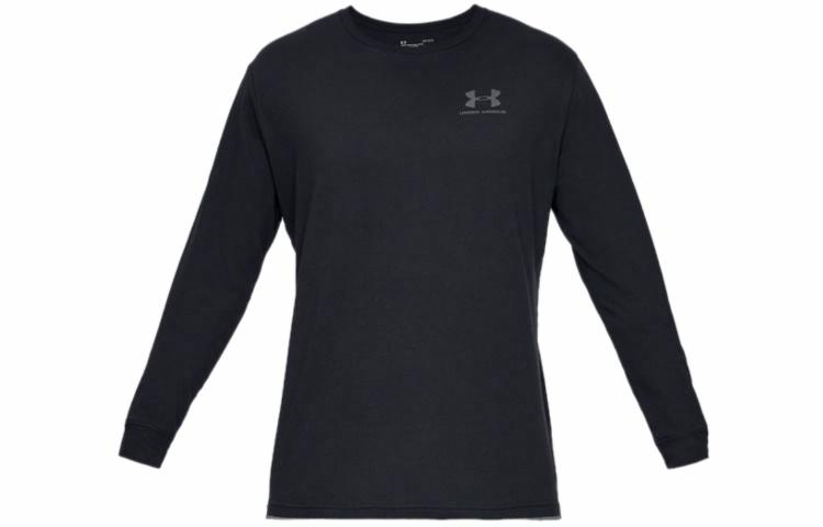 Мужской лонгслив Under Armour Sportstyle (черный) — фото 1