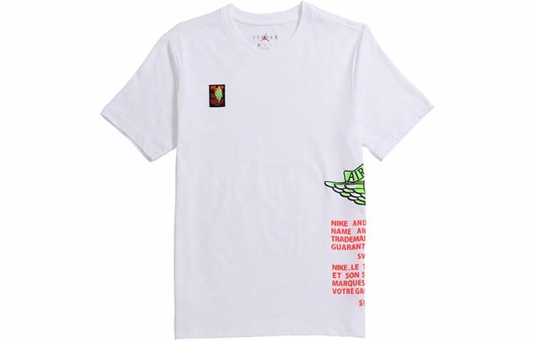 Мужская футболка Jordan Label T (белая) — фото 1