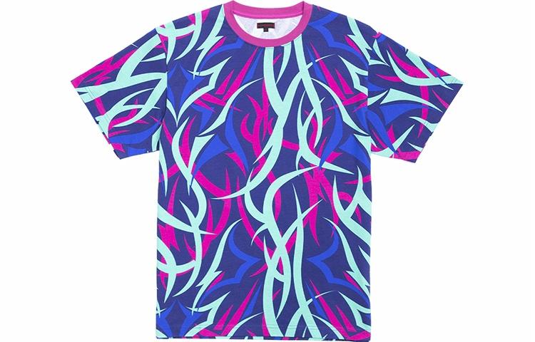 Мужская футболка CLOT CLTE19FAL101-NY (темно-синяя)