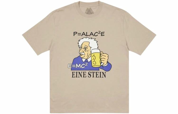 Мужская футболка Palace Einstein (белая)