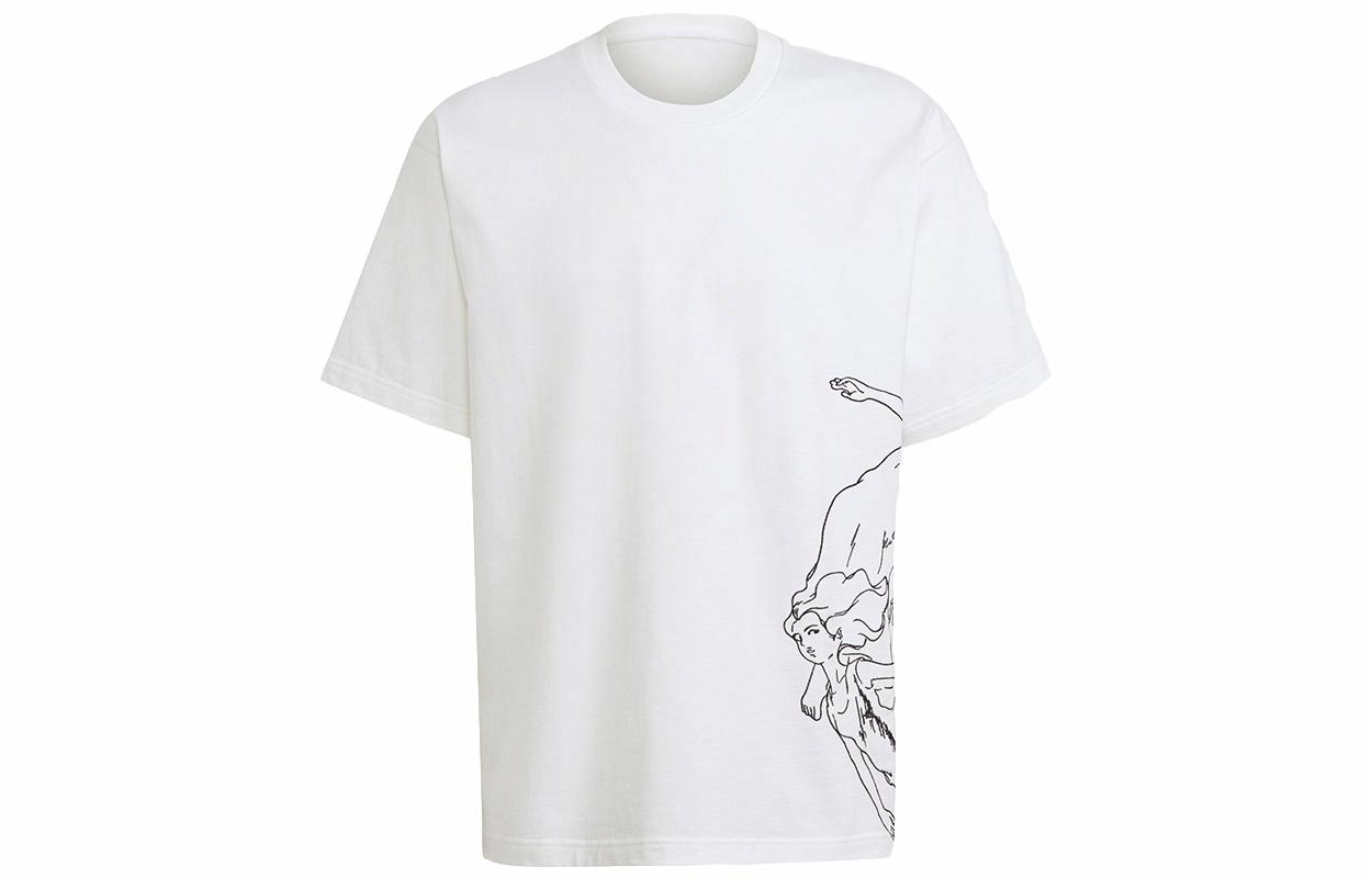 Мужская футболка adidas originals Artist Tee Ss T (белая) — фото 1