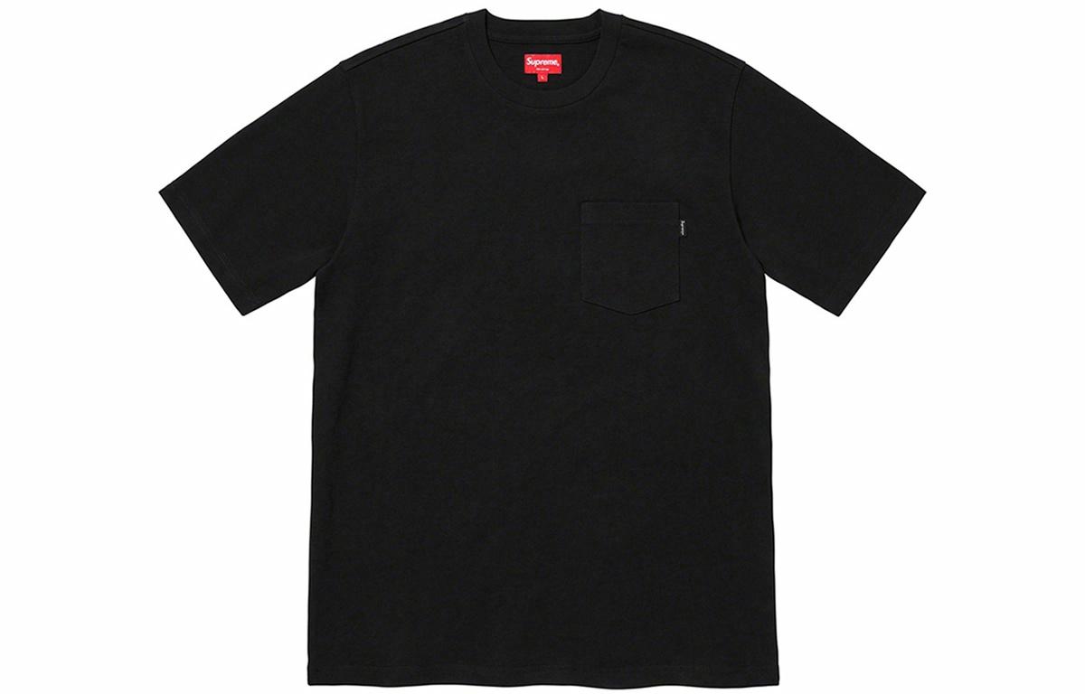 Унисекс футболка Supreme FW20 Week 4 S/S Pocket Tee (белая) — фото 3