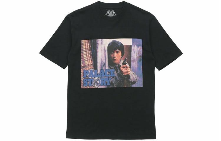 Футболка Palace x 《》 Story T-Shirt (черная)