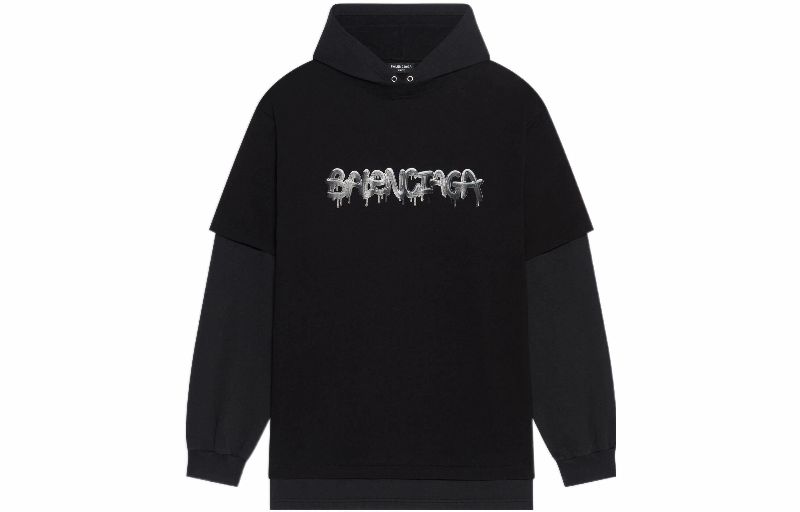 Мужская футболка Balenciaga SLIMP (черная)