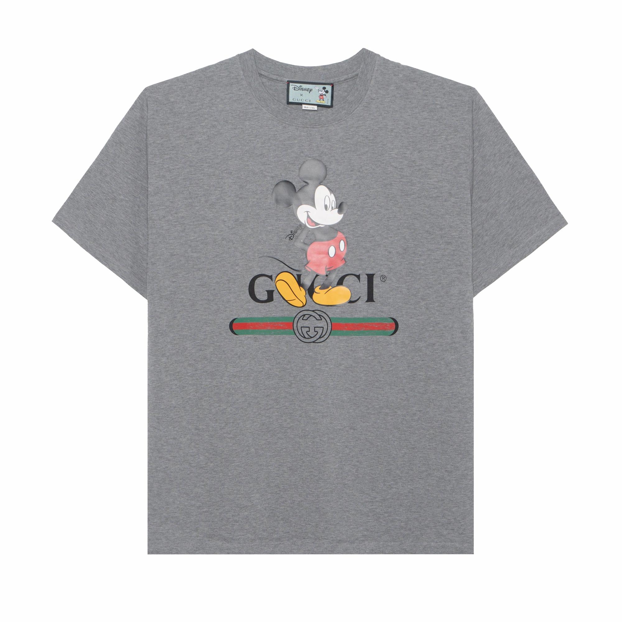 Футболка Gucci x Disney (серая)