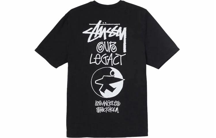 Футболка Stussy x OUR LEGACY (белая)