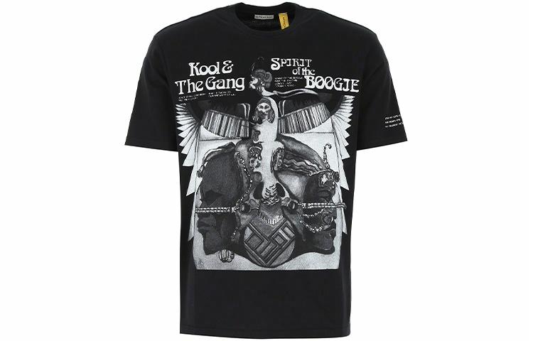 Мужская футболка Moncler T-shirt (черная)