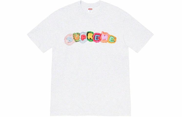 Футболка Supreme Pillow Logo (серая)