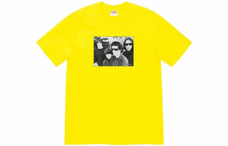 Футболка Supreme x The Velvet Underground (желтая)