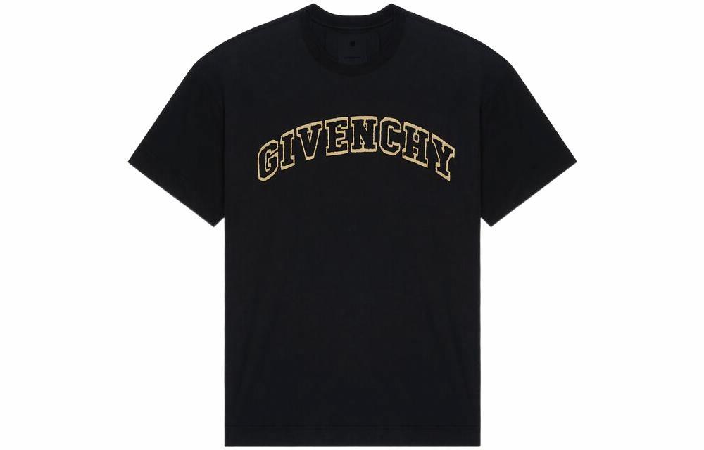 Мужская футболка Givenchy SS22 Slim (черная)