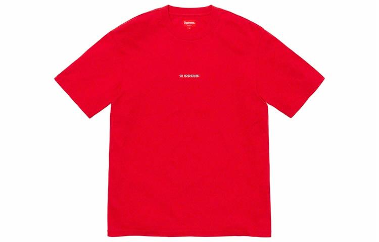 Футболка Supreme Front Logo Tee (черная)