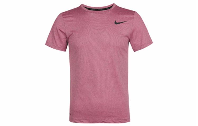Мужская футболка Nike Pro компрессионная (бордовая) — фото 1