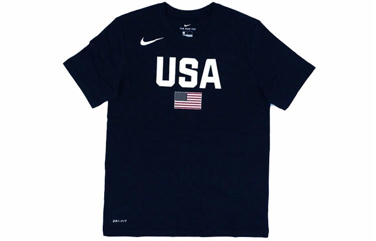 Мужская футболка Nike World Cup Dream Team (темно-синяя)
