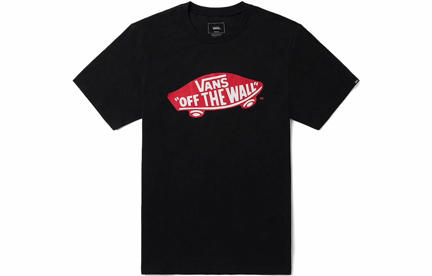 Футболка Vans Off The Wall (черная)