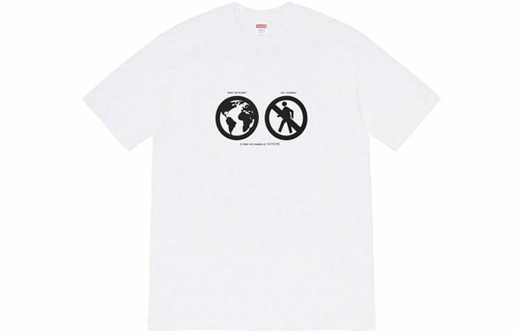 Футболка Supreme Save The Planet (разноцветная)