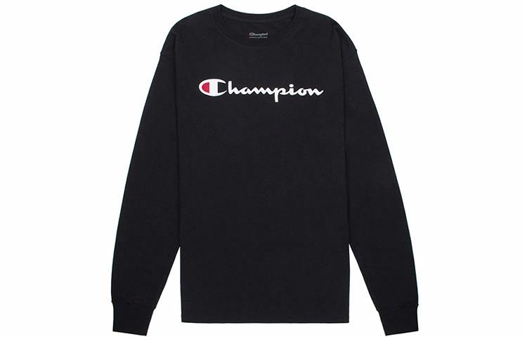 Футболка Champion Men’s Jsy LS Tee (черная)