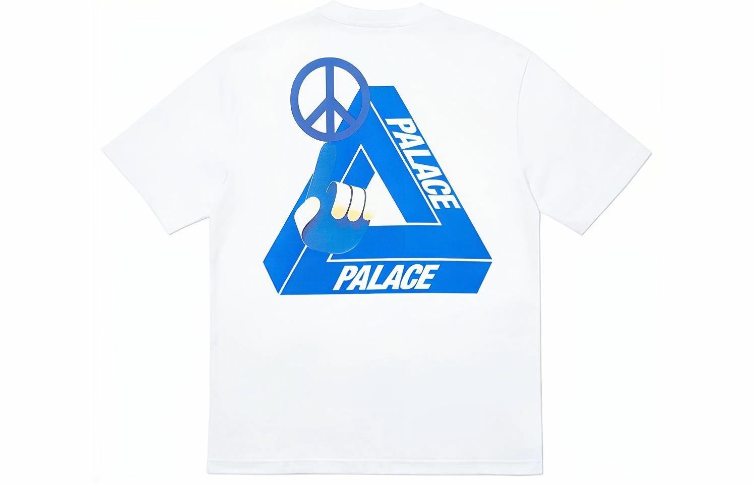 Мужская футболка Palace Tri-Smiler (белая)