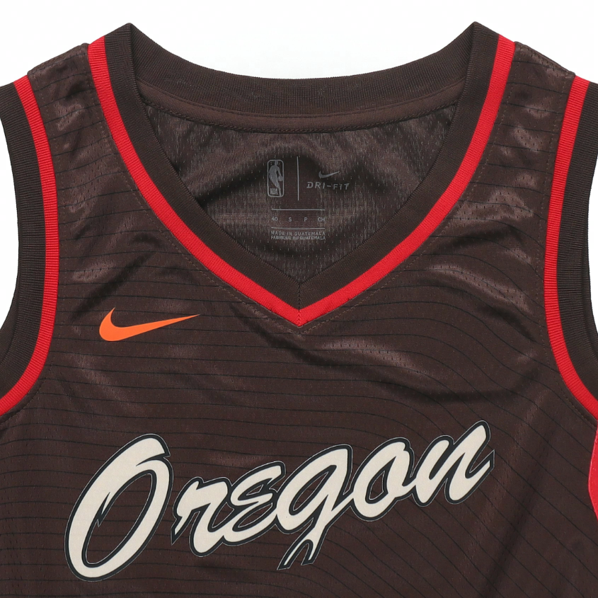 Мужская футболка Nike SW 20-21 NBA · 0 (темно-коричневая) — фото 3