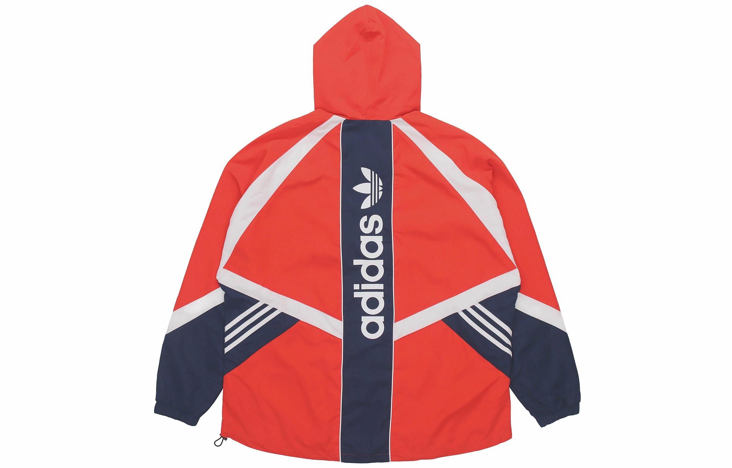 Мужская куртка adidas originals (красная) — фото 2