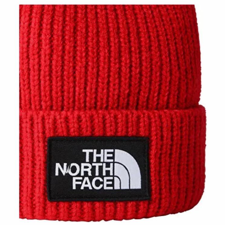 Мужская шапка The North Face THE NORTH FACE Logo (красный) — фото 3
