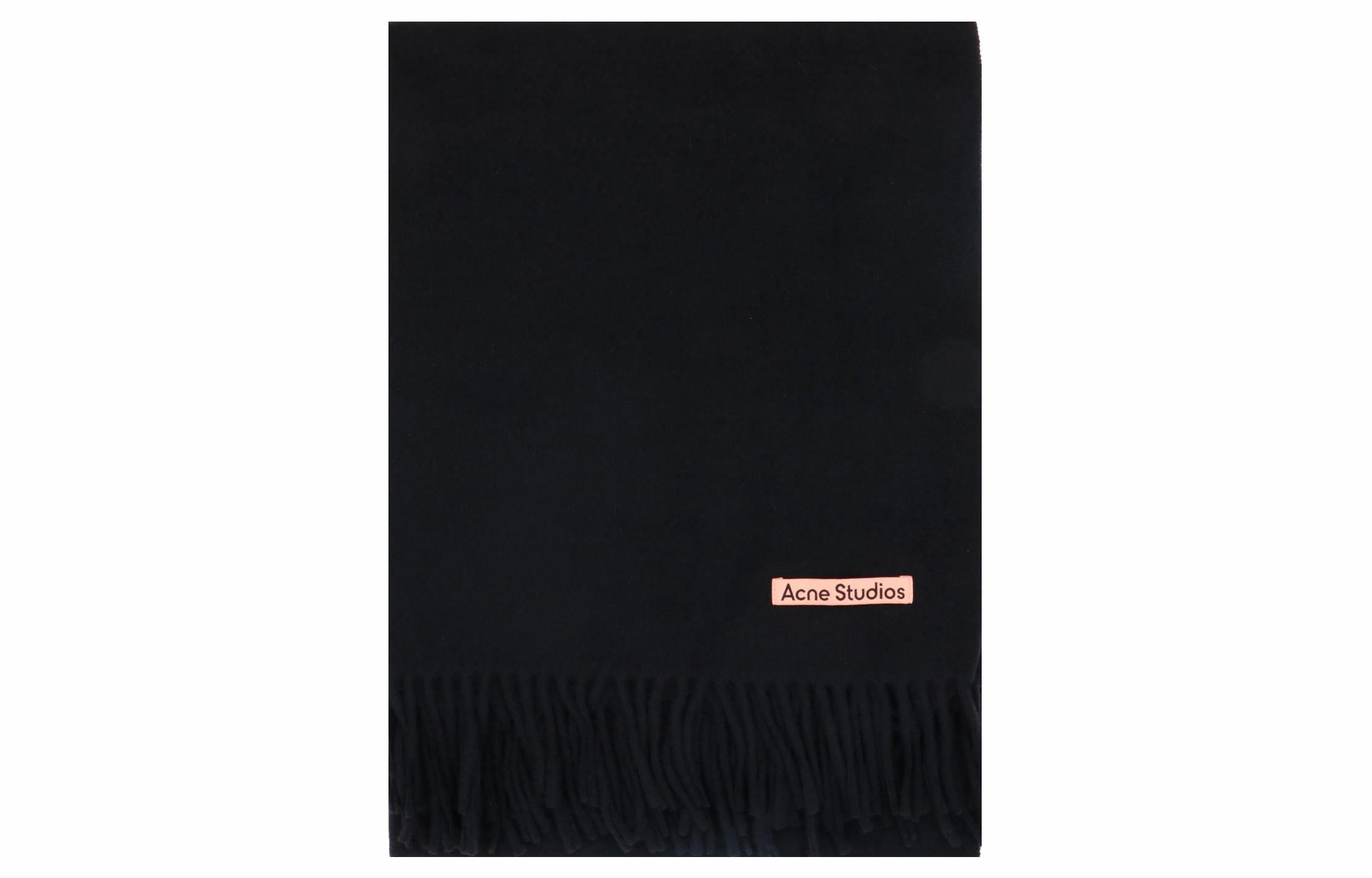 Шарф Acne Studios (черный)