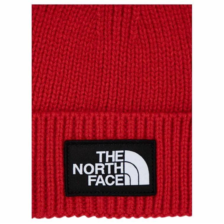 Мужская шапка The North Face THE NORTH FACE Logo (красный) — фото 4
